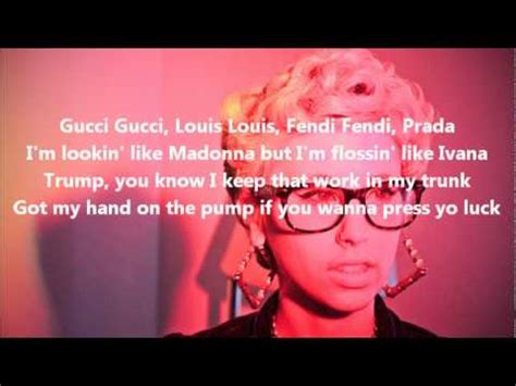 gucci fendi prada moschino lyrics|Kreayshawn – Gucci Gucci Lyrics .